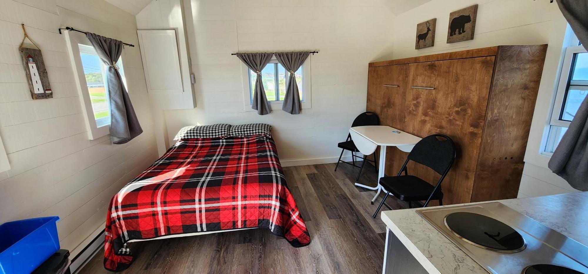 Les Cabines sur Mer Cap-des-Rosiers Chambre photo