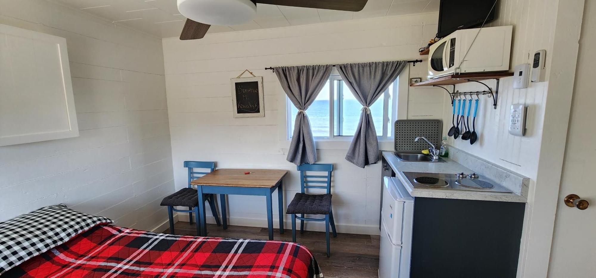Les Cabines sur Mer Cap-des-Rosiers Chambre photo