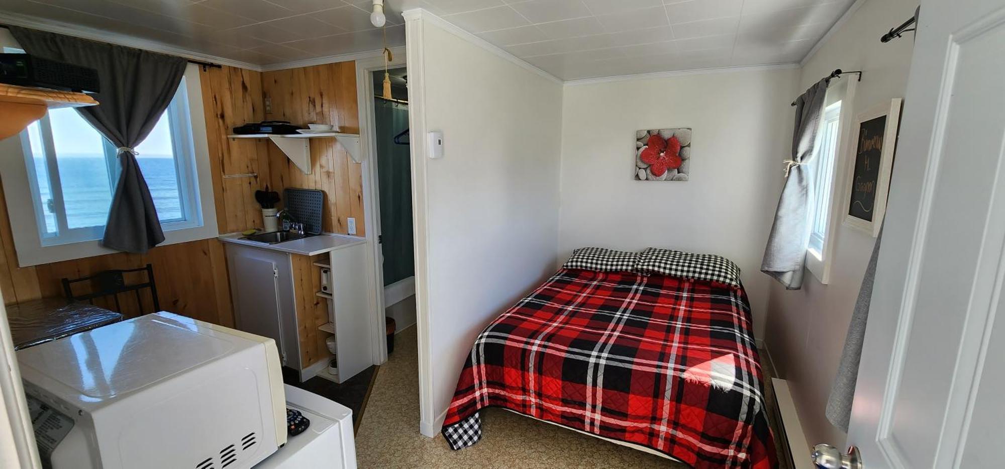Les Cabines sur Mer Cap-des-Rosiers Chambre photo
