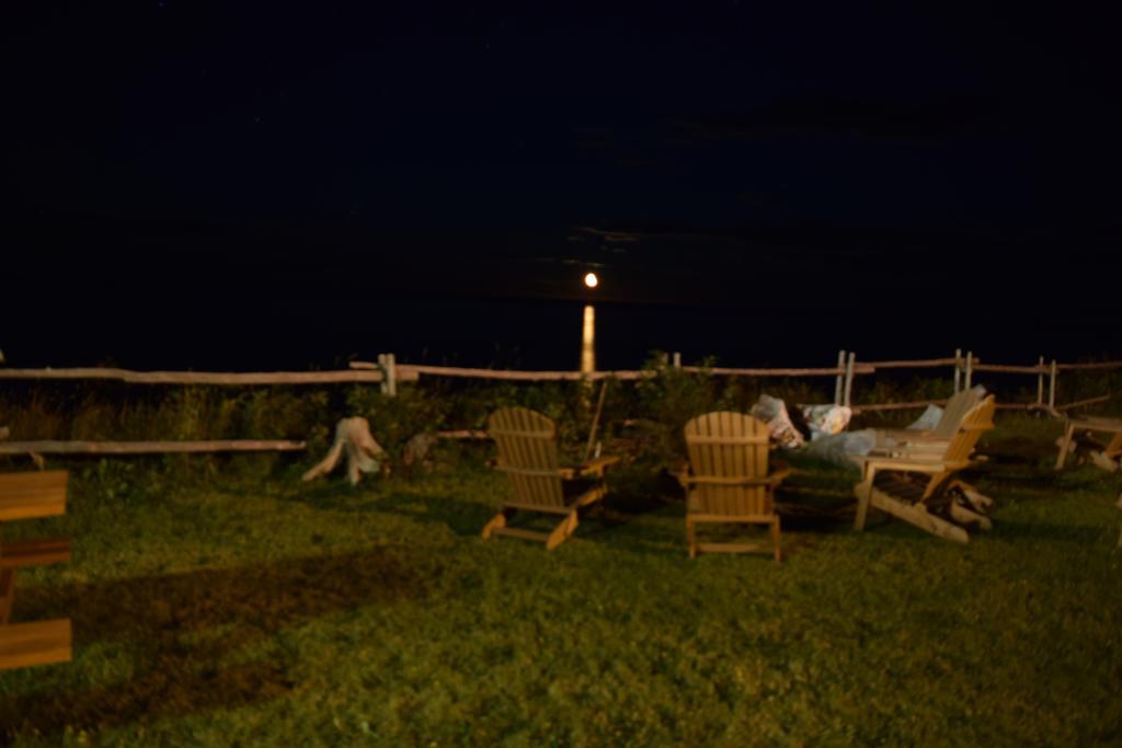 Les Cabines sur Mer Cap-des-Rosiers Extérieur photo